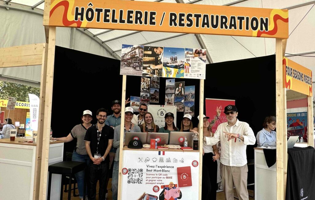 Photo du stand best Mont blanc au high five festival