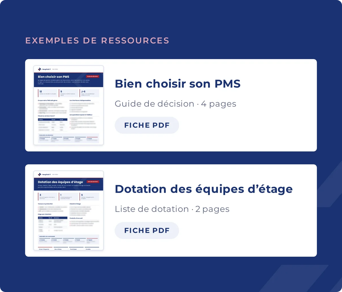 Exemples de fiches pratiques pour l’ouverture d’hôtel : guide de décision pour bien choisir son PMS et liste de dotation des équipes d’étage